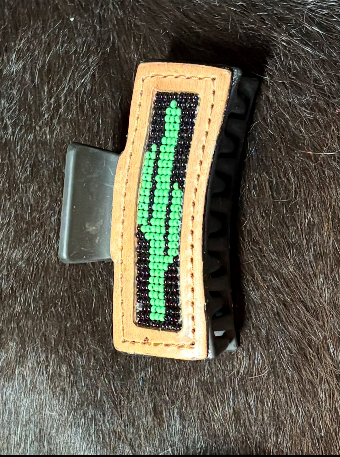 Beaded Claw Clip